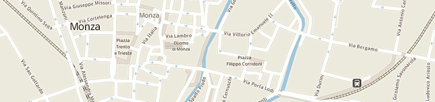 Mappa della impresa pegaso di ruffolo e e c (sas) a MONZA