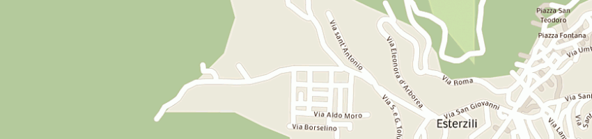 Mappa della impresa melis francesco a ESTERZILI