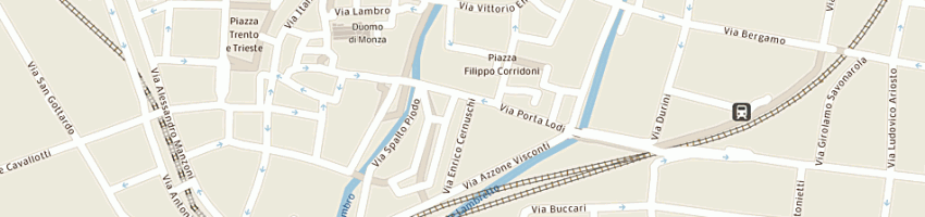 Mappa della impresa hubnet communication srl a MONZA