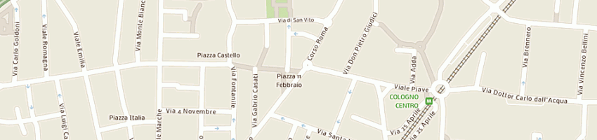 Mappa della impresa fonix sas di alessio raguseo e c a COLOGNO MONZESE