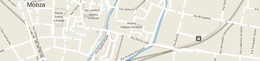 Mappa della impresa tessuti alta moda snc di boneschi c e mg a MONZA