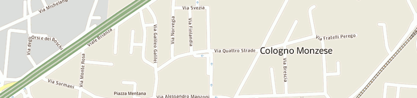 Mappa della impresa carabinieri a COLOGNO MONZESE