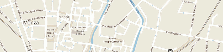 Mappa della impresa york srl a MONZA