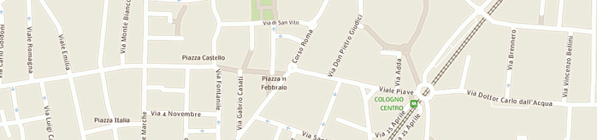 Mappa della impresa unione artigiani provincia di milano a COLOGNO MONZESE