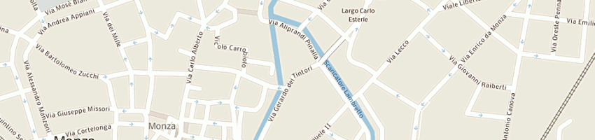 Mappa della impresa ulivi michele a MONZA