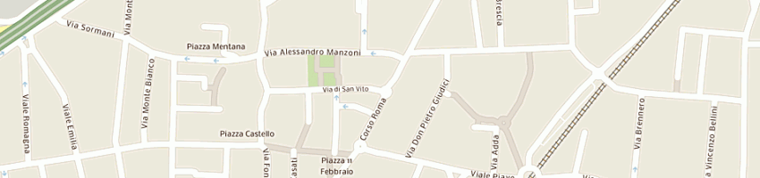 Mappa della impresa t e t sas di teruzzi luigi alessio e c a COLOGNO MONZESE