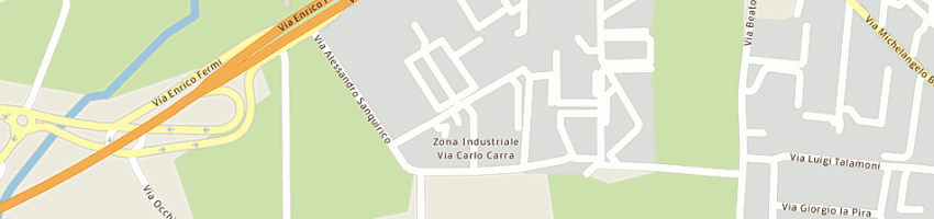 Mappa della impresa monza termoricambi (srl) a MONZA