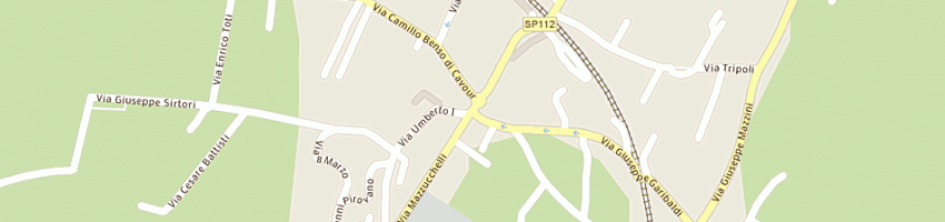 Mappa della impresa villa costantina a RENATE