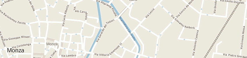 Mappa della impresa design cucina di monguzzi morena a MONZA