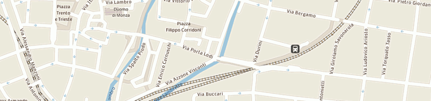 Mappa della impresa ferrise guglielmo a MONZA
