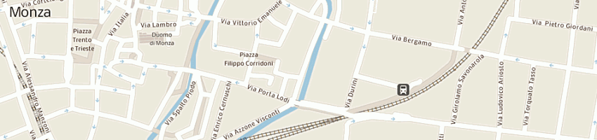 Mappa della impresa bipielle ducato spa a MONZA