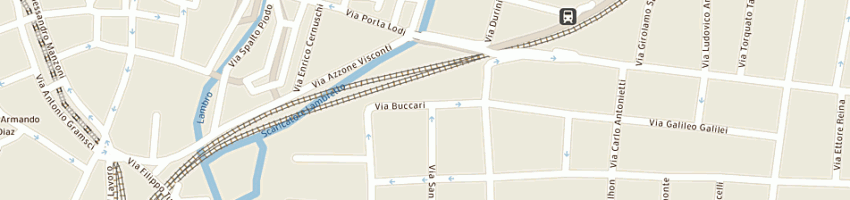 Mappa della impresa bertolotti giovanni a MONZA