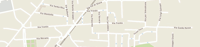 Mappa della impresa gandolfi carta di antonino nicola eugenio a COLOGNO MONZESE