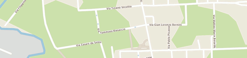 Mappa della impresa max antognelli srl a MONZA