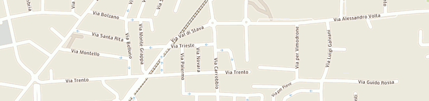 Mappa della impresa la boutique del dolce di noci andrea a COLOGNO MONZESE