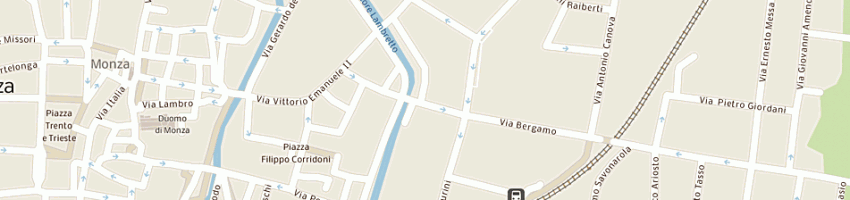 Mappa della impresa mediaclip di bellocchi walter a MONZA