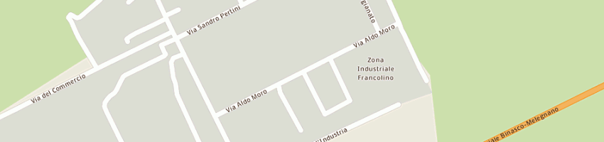 Mappa della impresa ccf 2 spa a CARPIANO