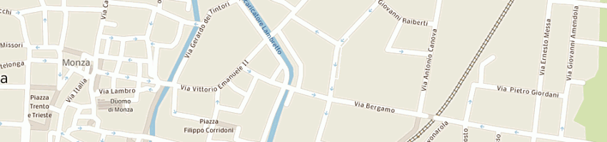 Mappa della impresa trezzi giuliano a MONZA