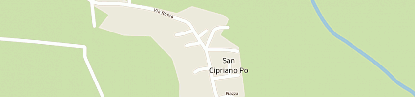 Mappa della impresa lombardi emilio a SAN CIPRIANO PO
