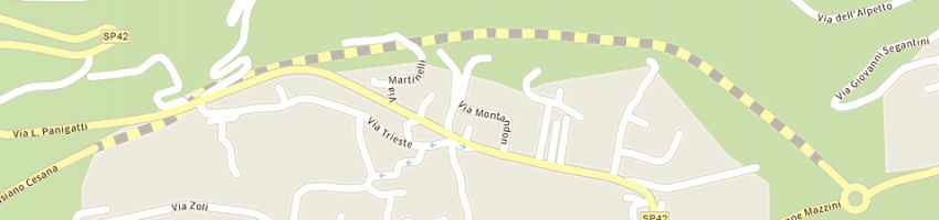 Mappa della impresa pina danillo a PUSIANO