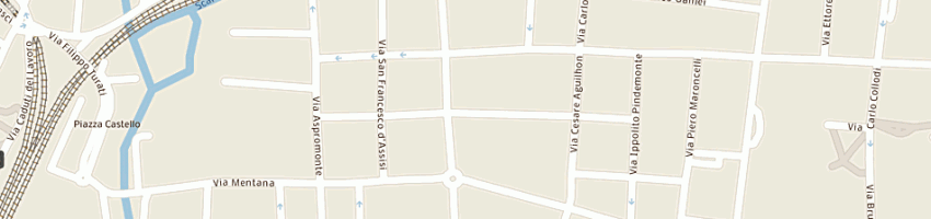 Mappa della impresa esselunga spa a MONZA