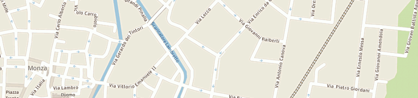 Mappa della impresa v e v sas di villa claudio e c a MONZA