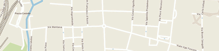 Mappa della impresa banca intesa spa a MONZA
