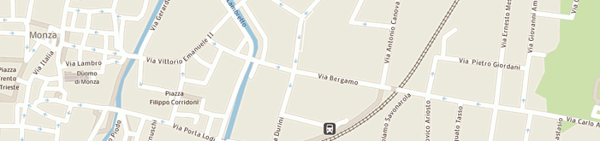 Mappa della impresa fili folli sas a MONZA