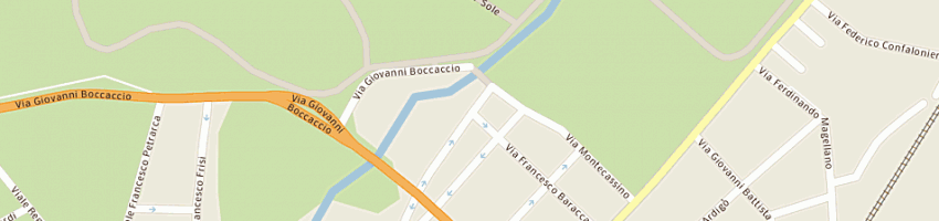 Mappa della impresa colori di luce srl a MONZA