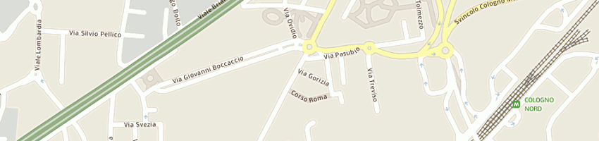 Mappa della impresa lamperti giampaolo a COLOGNO MONZESE