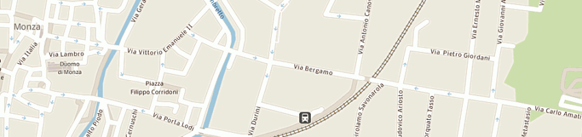 Mappa della impresa minola sergio a MONZA
