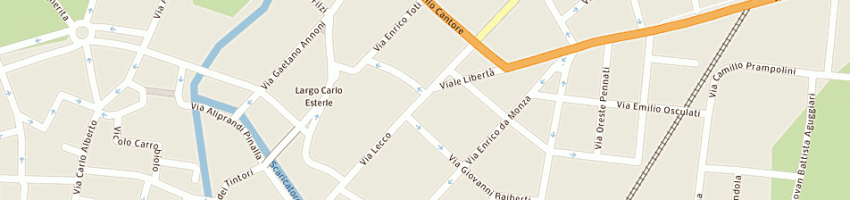Mappa della impresa ferrario luigia carla a MONZA