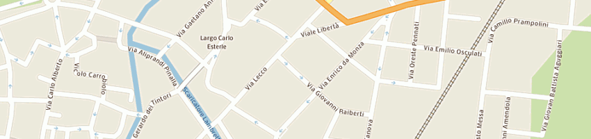 Mappa della impresa studio 2c sas di barresi luigi e c a MONZA