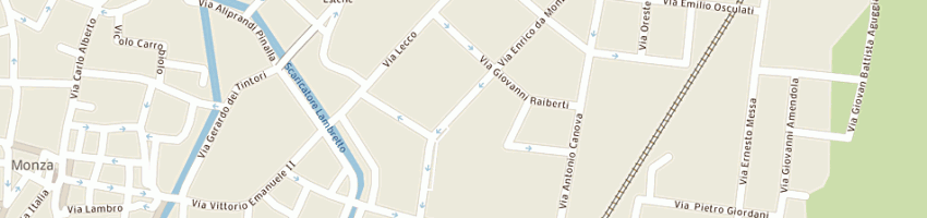 Mappa della impresa falasco volpin matteo a MONZA