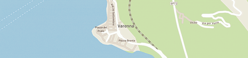 Mappa della impresa pensa paolo e c snc a VARENNA