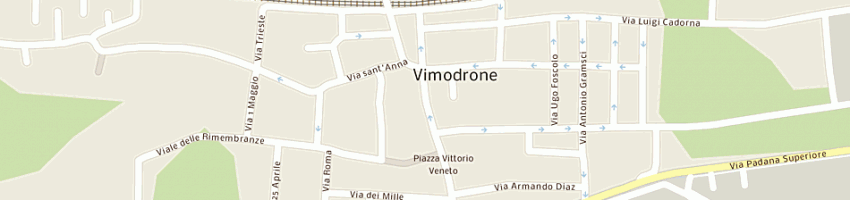 Mappa della impresa modamica srl a VIMODRONE