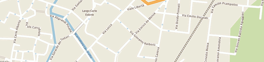 Mappa della impresa mariani marco a MONZA