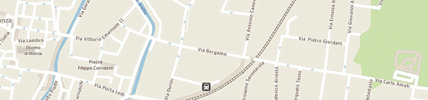 Mappa della impresa editrice vimercatese srl a MONZA