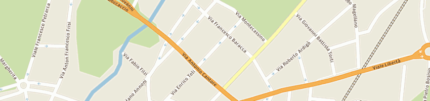 Mappa della impresa cosma srl a MONZA