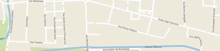 Mappa della impresa cibe italia srl a MONZA