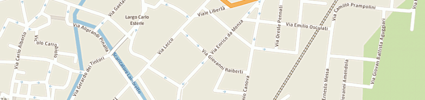 Mappa della impresa acelti michele a MONZA
