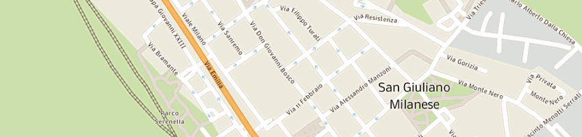 Mappa della impresa bw worldwide reservations inc a MILANO