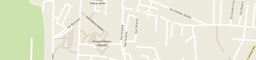 Mappa della impresa vetra (srl) a BRUGHERIO
