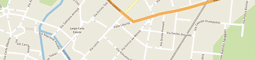 Mappa della impresa fimgest service sas di banfi roberto e c a MONZA