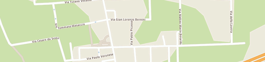 Mappa della impresa monguzzi c (srl) a MONZA