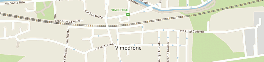 Mappa della impresa sidafer srl a VIMODRONE