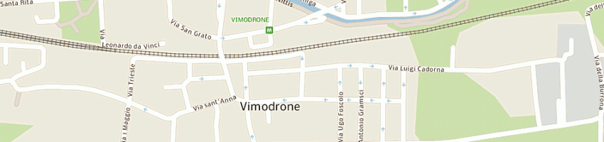 Mappa della impresa simone snc a VIMODRONE