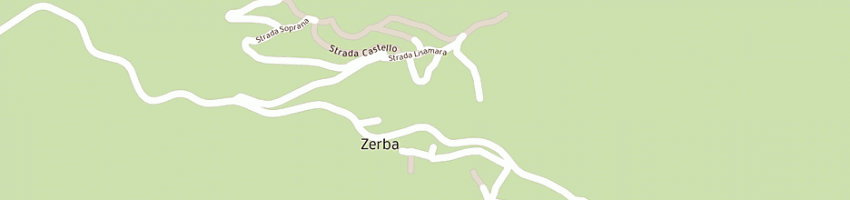 Mappa della impresa poste italiane spa a ZERBA
