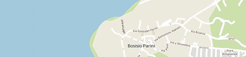 Mappa della impresa chilla' leonardo a BOSISIO PARINI