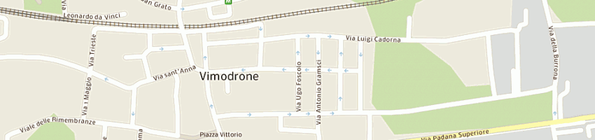 Mappa della impresa parisi attilio a VIMODRONE